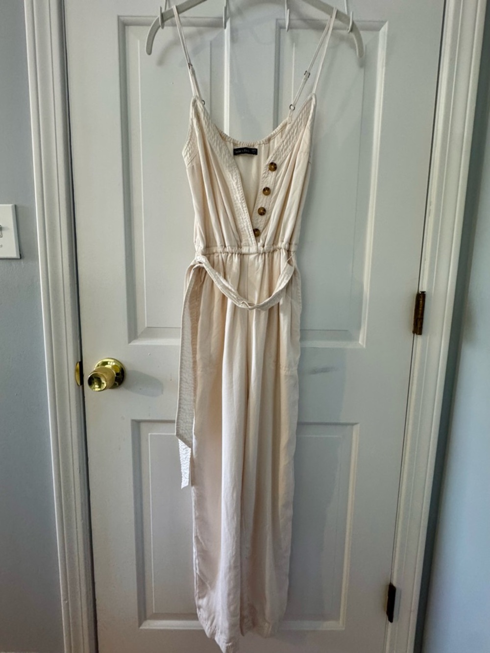 Abercrombie Jumpsuit - Cream XXS
